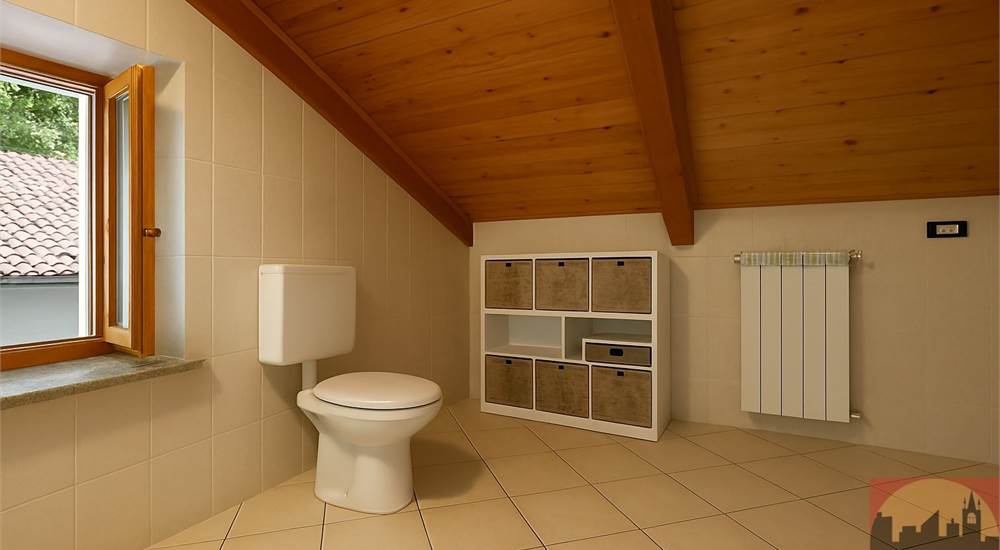 Villa d'epoca Mansarda Bagno